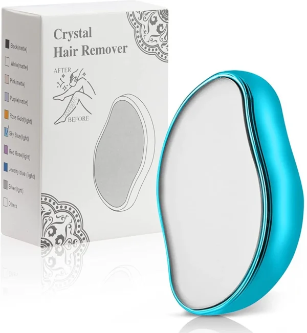 Magic Crystal Hair Remover – Painless Nano Glass Hair Eraser & Skin Exfoliator Tool for Arms, Legs, and Back