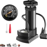 Heavy-Duty Foot Air Pump with Precise Pressure Gauge – Portable Floor Pump for Bicycles, Cars, Motorcycles, and Sports Balls
