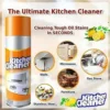 Heavy Duty Kitchen Cleaner Spray – Multi-Purpose Foam Degreaser for Stovetops, Range Hoods, and Ovens