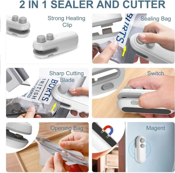 Rechargeable Mini Bag Sealer