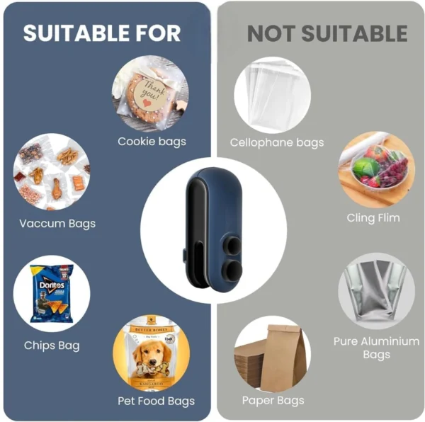 Rechargeable Mini Bag Sealer